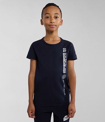 T-Shirt a Maniche Corte Hudson (4-16 ANNI) | Napapijri
