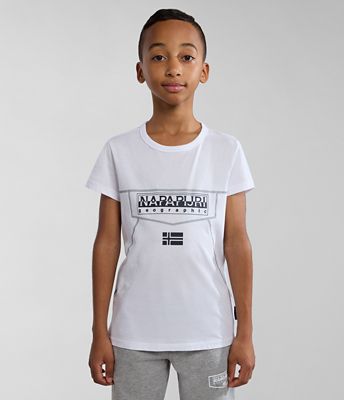 T-Shirt a Maniche Corte Cree (4-16 ANNI) | Napapijri