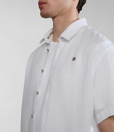 Linen Short Sleeve Shirt 4