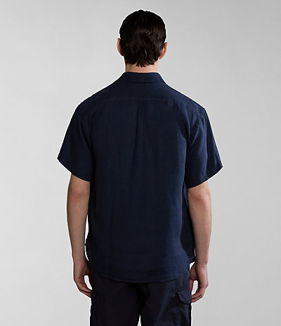 Linen Short Sleeve Shirt 3