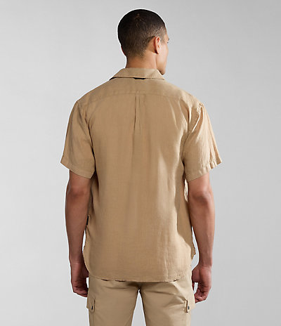 Linen Short Sleeve Shirt 3