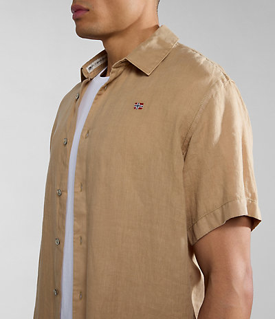 Linen Short Sleeve Shirt 4