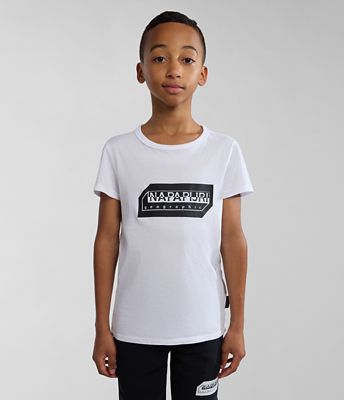 T-Shirt à Manches Courtes Kitik (4-16 ANS) | Napapijri