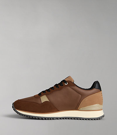Faux Leather Cosmos Trainers 5