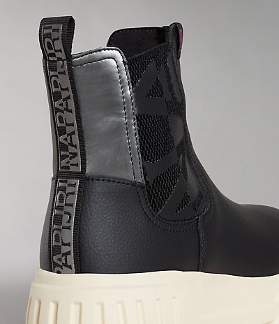 Olivya Leather Boots 8