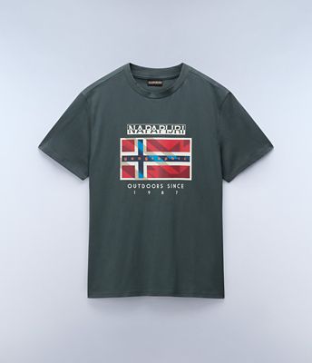 T-Shirt à Manches Courtes Dorees | Napapijri