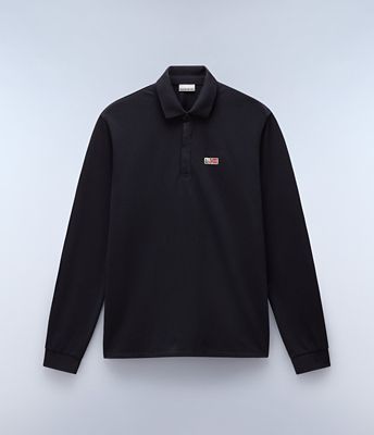 Evan Long Sleeve Polo Shirt | Napapijri