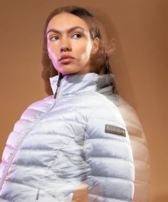 Anorak Napapijri Aerons Long para mujer azul marino