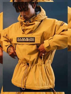 Napapijri store jacket yellow