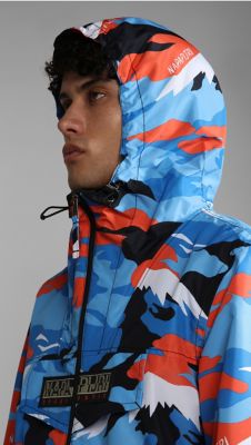 Cagoule Napapijri Rainforest Winter Hombre azul