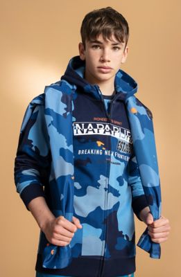 Napapijri store blue camo